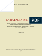 Batalla Del Ebro - Asedio y Defensa de Villalba de Los Arcos, La - Luis Mezquida