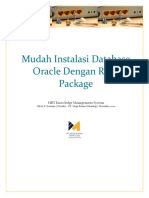 Mudah Install DB RPM