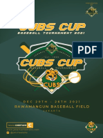 Cubs Cup - Sponsorship Proposal