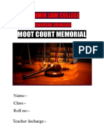 Moot Court Memorial