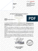 Certificacion de Ingresos Marcel 2022