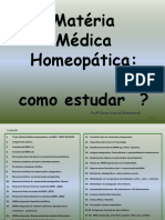 Como Estudar Materia Médica