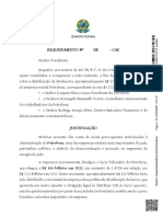 Requerimento de Convite Do Presidente Da Petrobras 1