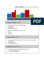 My Favorite Conditioning Template PDF 1