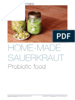Home-Made Sauerkraut: Probiotic Food