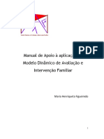 Manual de Apoio à aplicação do Modelo Dinâmico de Avaliação e Intervenção Familiar