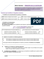 Principio de Le Chatelier