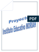 Proyecto Instituto Teologico Moriah