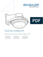 Avigilon H4a MH Multisensor Installation Guide Es Rev4