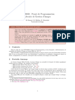 INFO0030: Projet de Programmation Librairie de Gestion D'images