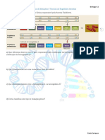 Exercícios de Mutações e Técnicas de Engenharia Genética