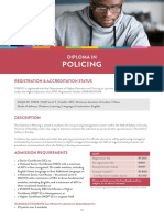 Diploma in Policing NQF6