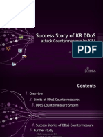Jay Seo, KISA, Success Story of KR DDoS Attack Countermeasure by KISA