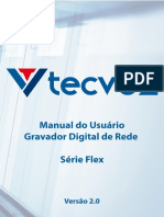 Manual Gravador DVR TEcvoz TW-E308 Flex HD - Ver 2.0