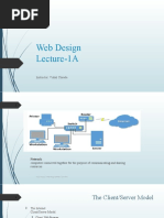 Web Design Lecture-1A: Instructor: Vishal Chawla