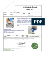 certificado de soldadura hdpe 5 mm