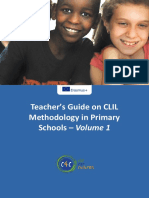 Teacher's Guide On CLIL Methodology in Primary Schools - Volume 1