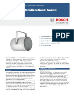 Communications Systems - LBC 3432/02 Unidirectional Sound Projector