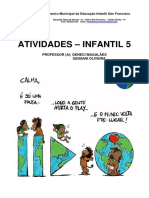 Atividades Remotas Infantil 5 05 06 2020