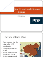 Fall of The Qing Dynasty and Ottoman Empires