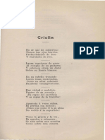 Criolla - Alberto Ghiraldo (1910)