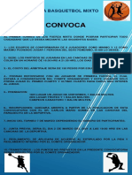 Convocatoria de Baloncesto | PDF