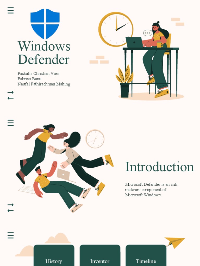 Microsoft Defender: History and Features | PDF | Games & Activities ...