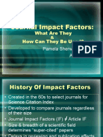 Journal Impact Factors Tutorial