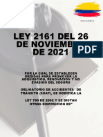LEY 2161 DEL 26 DE NOVIEMBRE DE 2021