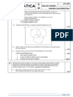 2do Cuatrimestral Matemática 4to CH 021