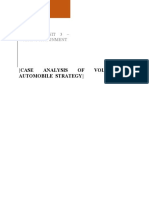 Writing Assignment - Volkswagen Case Study