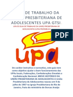 Guia de Trabalho Da União Presbiteriana de Adolescentes Upa Gtsi