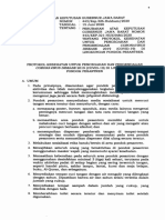 Covid KEPGUB 326 Protokol Kesehatan di Pontren