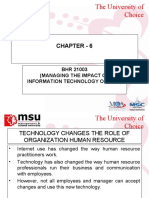 Chapter 6 - Managing The Impact of Information Technology On HRM