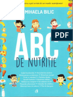 ABC DE NUTRIȚIE - Dr. MIHAELA BILIC 