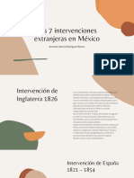 Las 7 Intervenciones Extranjeras en México