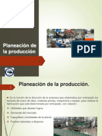 Planeacion de La Producción y Organizaciones