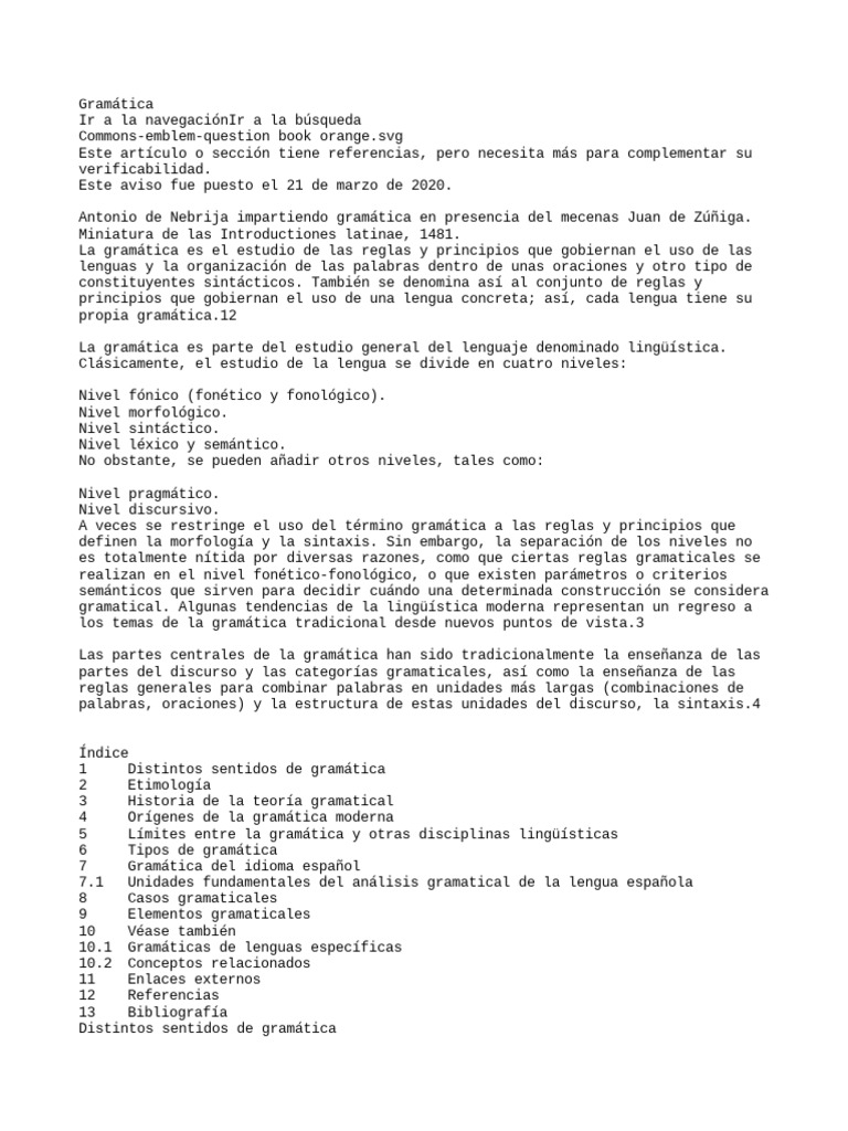 GRAMATICA | PDF | Gramática | Verbo