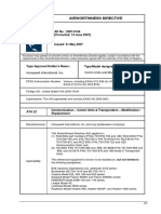 Easa Airworthiness Directive: AD No: 2007-0156 (Corrected: 14 June 2007)