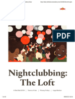 Nightclubbing: The Loft - Red Bull Music Academy Daily