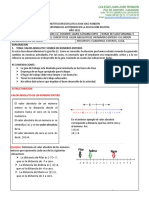 Exploracion 1. Tema: Valor Absoluto Y Orden de Números Enteros