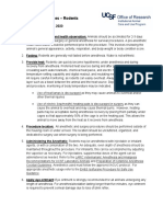 Guideline - Anesthesia - Rodents