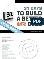 31 Days To Building A Better Blog