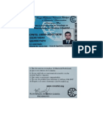 Tarjeta Profesional