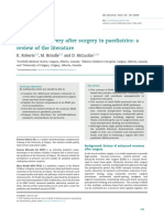 Enhanced Recovery After Surgery in Paediatrics A Review of Literatura