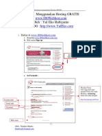 Panduan Upload Dihosting Gratis