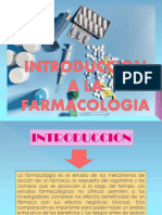 INTRODUCCION FARMACOLOGIA