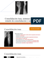 3) Consolidación Ósea y Sistemas de Fijación