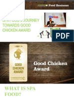 GROUP E - SPA Foods Journey Towards Good Chicken Award