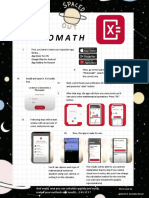 Photomath: Instructive Text How To Use